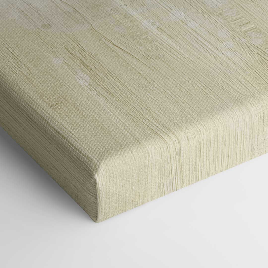 Closeup of canvas picture