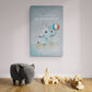 ”Be Brave“ Nursery Art canvas picture by Motivational Art