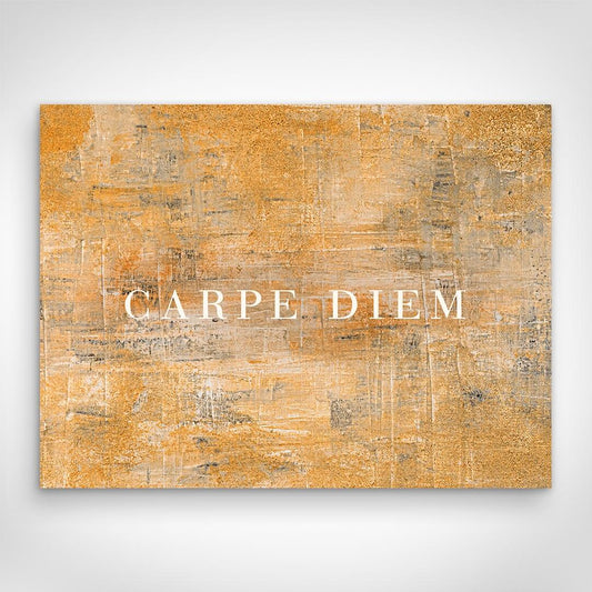 „Carpe Diem“ canvas picture by Motivational Art front view