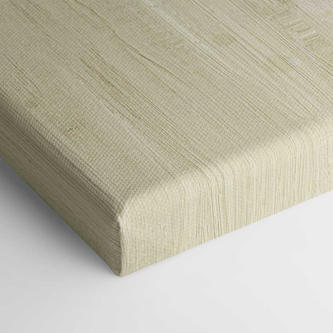 Closeup of canvas picture