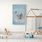 ”Discover The World“ Nursery Art canvas picture by Motivational Art