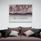 „Be Unique“ Living Room Art canvas picture by Motivational Art 