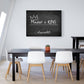 ”Mindset is King“ Living Room Art canvas picture by Motivational Art