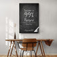 „Success Definition“ Office Art canvas picture by Motivational Art 